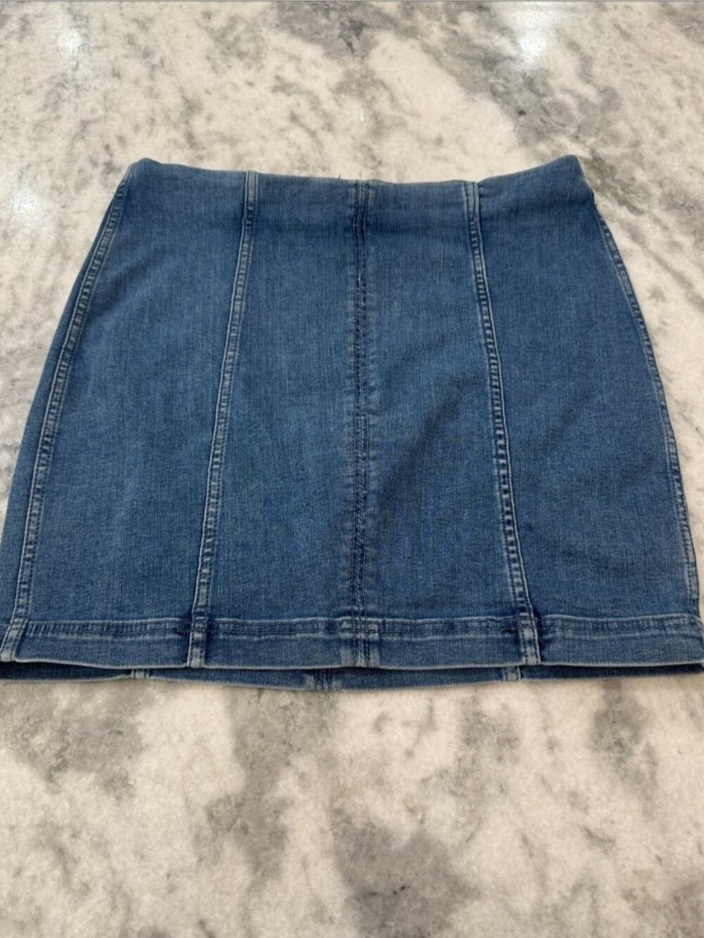 Denim Mini Skirt